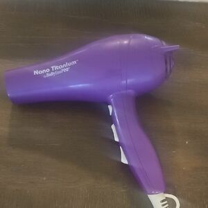 BaBylissPRO Nano Titanium Hair Dryer - Vibrant Purple
